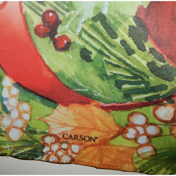 Kathleen McKenna Warmest Wishes Candles Holiday Christmas Garden Yard Flag 28x39 - Picture 6 of 8